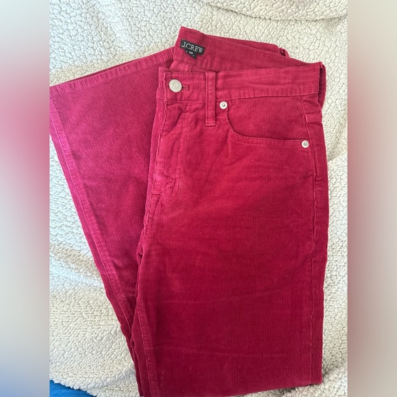J. Crew Petite high-rise slim demi-boot corduroy pant. - Picture 12 of 16